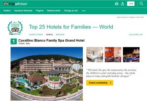 Migliore hotel al mondo per famiglie